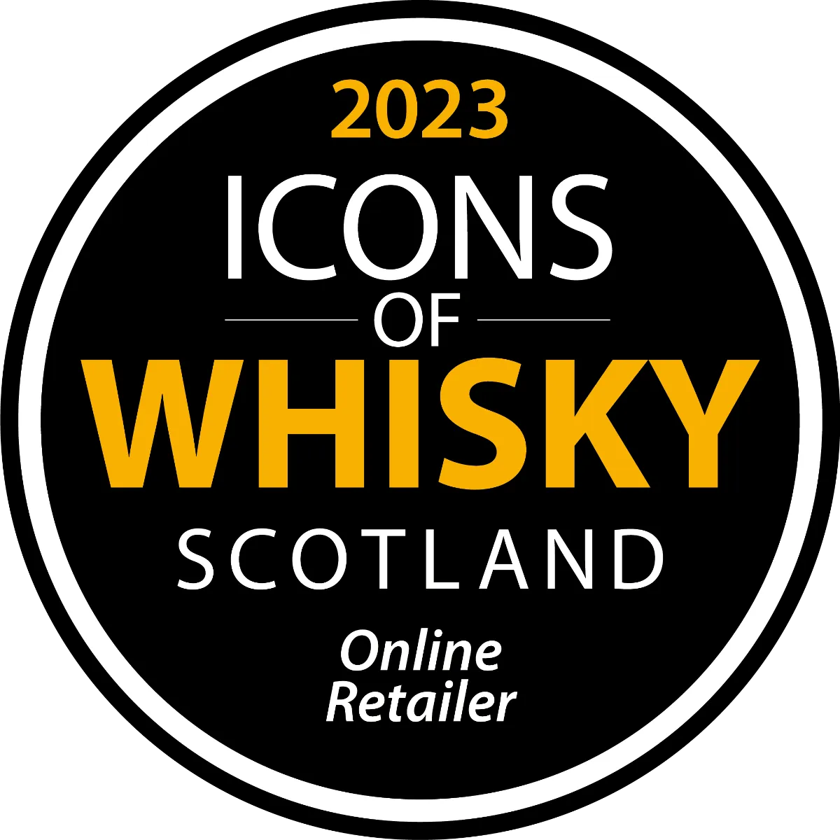 Online Whisky Retailer of the Year Award Logo